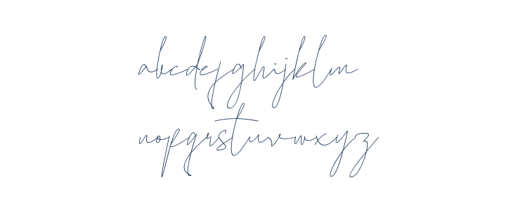 Homallond Italic Lowercase