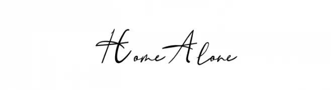 Home Alone  免费字体下载