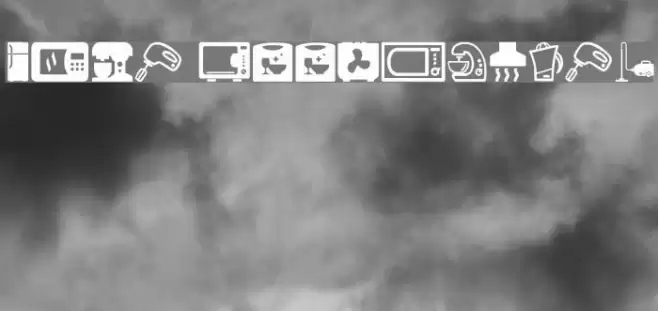 Home Appliances Font examples