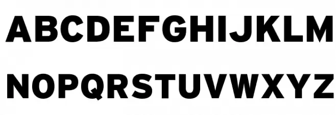 Home Bold Font Litere mari