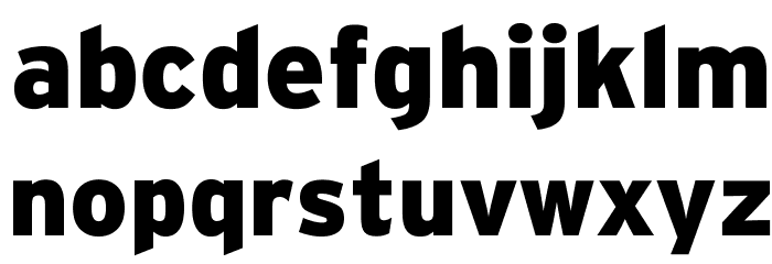 Home Bold Font LOWERCASE