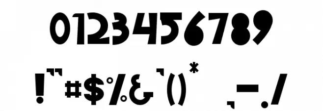 Home Coming Font OTHER CHARS