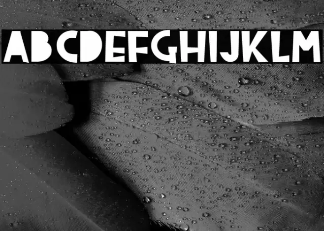 Home Coming Font examples