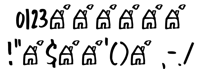 Home Education DEMO Regular Font OTHER CHARS