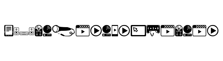Home Entertainment  Frei Schriftart Herunterladen