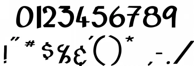 Home & Hearth Font OTHER CHARS