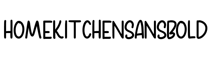 Home Kitchen Sans Bold  Frei Schriftart Herunterladen
