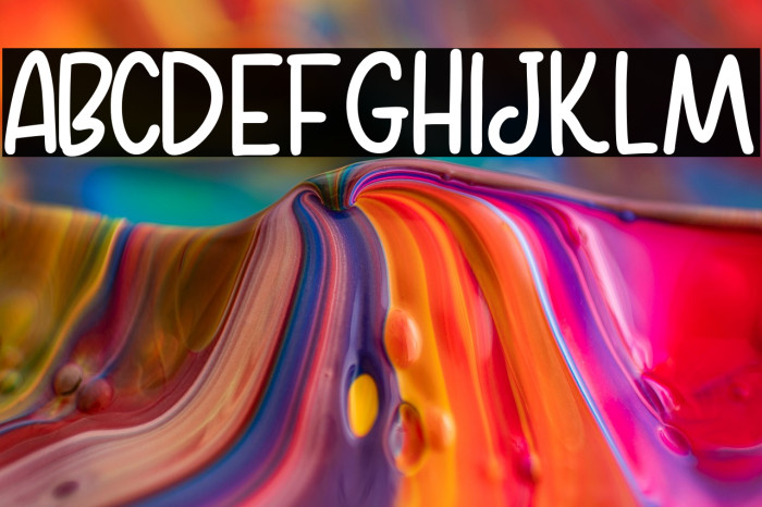 Home Kitchen Sans Bold Example 2