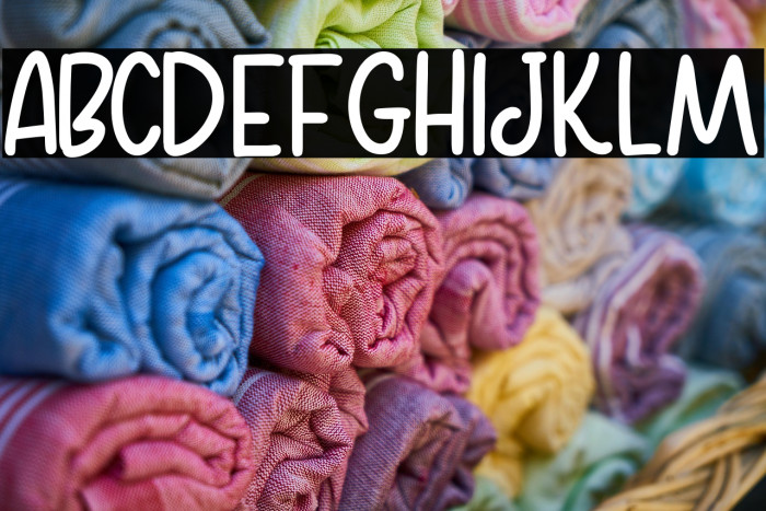 Home Kitchen Sans Bold Example 3