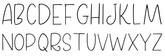 Home Kitchen Sans Thin Schriftart Groß