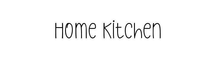 Home Kitchen  免费字体下载
