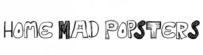 Home Mad Popsters  Fuentes Gratis Descargar