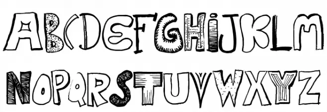 Home Mad Popsters Font Litere mici