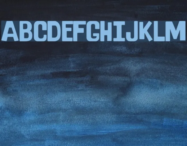 Home Movie Font Normal Example 1