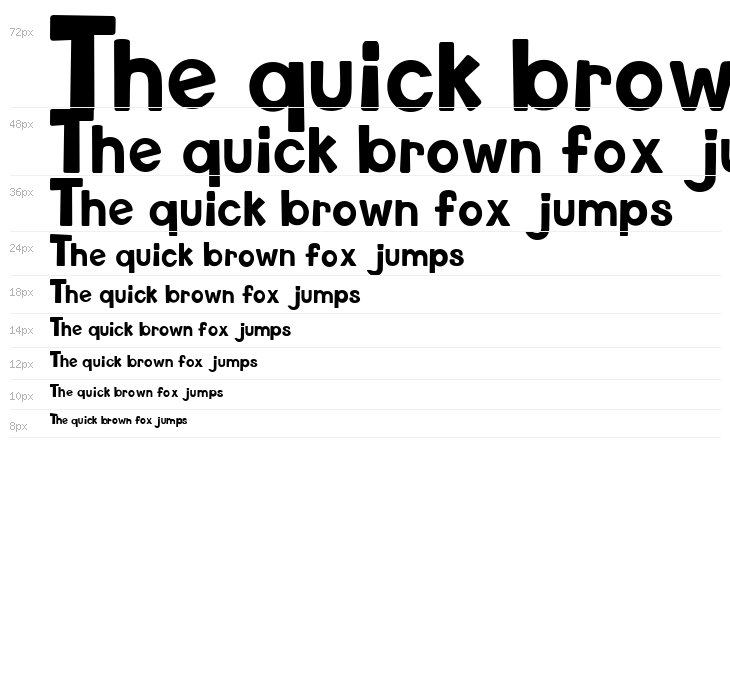 Home Movie Font Normal Waterfall