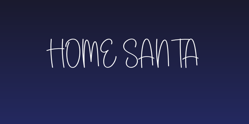 Home Santa Social Header