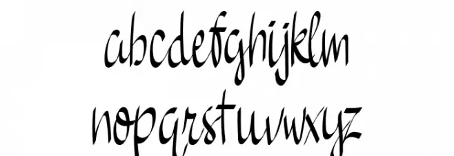 Home Snow फ़ॉन्ट लोअरकेस