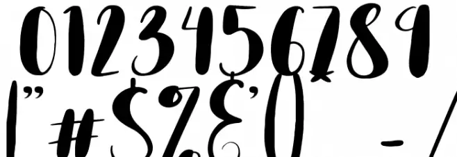 Home Spring Font OTHER CHARS