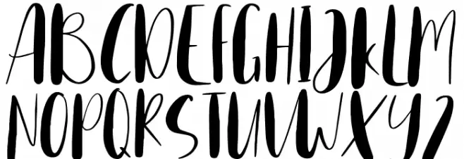 Home Spring Schriftart Groß