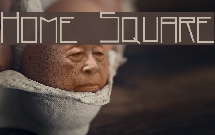 Home Square Font examples
