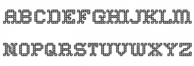 Home Sweet Home Outline 字体 大写