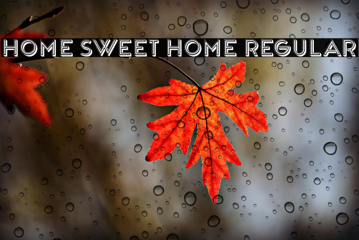 Home Sweet Home Regular Example 3