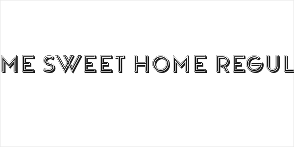 Home Sweet Home Regular Logo
