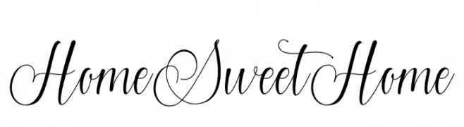 Home Sweet Home  免费字体下载