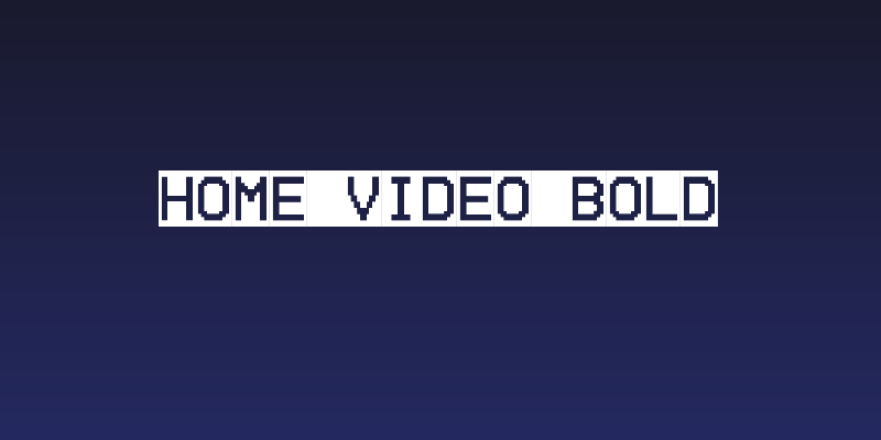 Home Video Bold Social Header