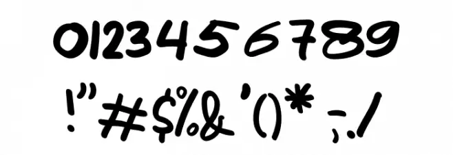 Home With You Font OTHER CHARS