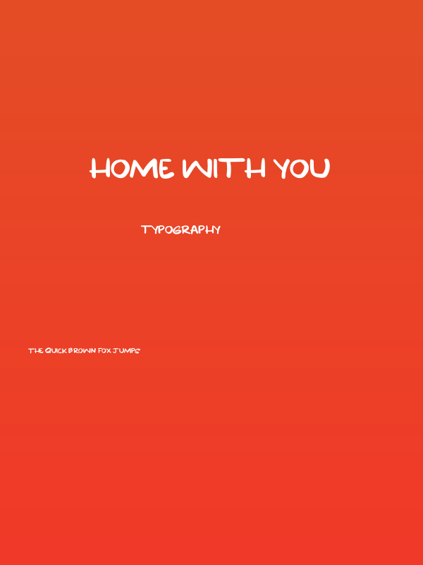 Home With You Poster