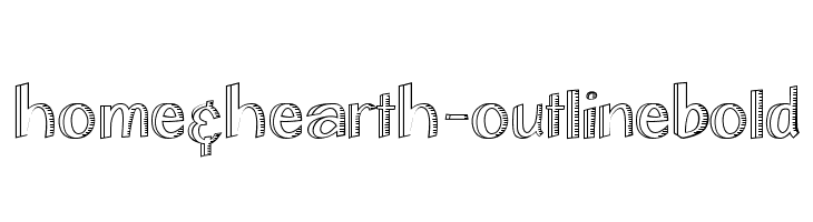 Home&Hearth-OutlineBold Polices