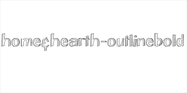 Home&Hearth-OutlineBold Logo