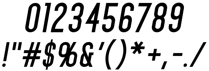 HomePlanetBB-BoldItalic Font OTHER CHARS