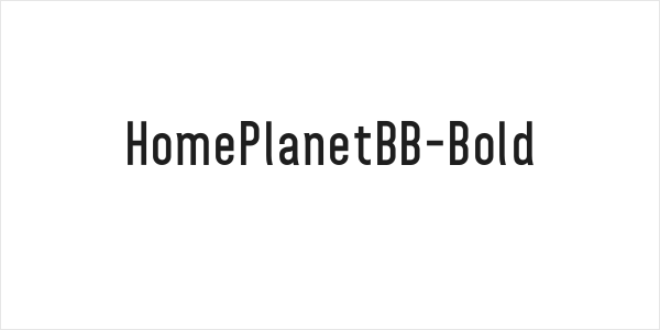HomePlanetBB-Bold Logo