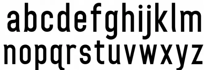 HomePlanetBB-Bold फ़ॉन्ट लोअरकेस