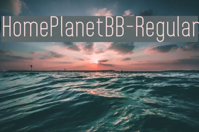 HomePlanetBB-Regular Example 3