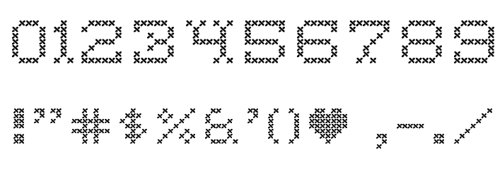 HomeSweetHome-Regular Font OTHER CHARS