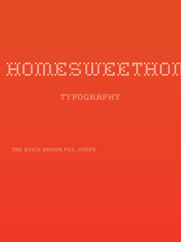 HomeSweetHome-Regular Poster