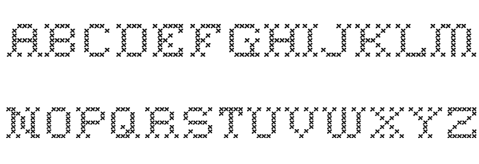 HomeSweetHome-Regular Font LOWERCASE