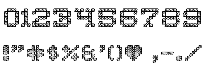 HomeSweetHomeOutline-Regular Font OTHER CHARS
