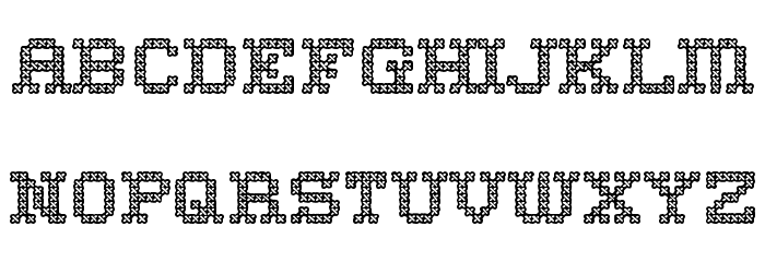 HomeSweetHomeOutline-Regular Font LOWERCASE