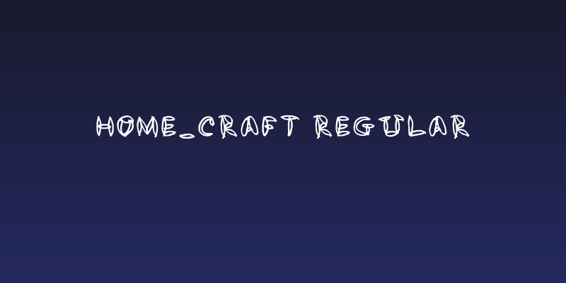 Home_craft Regular Social Header