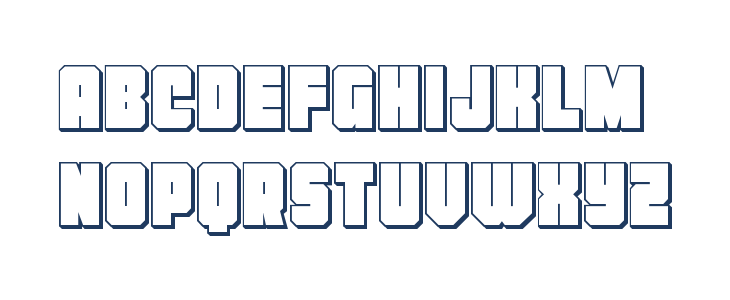 Homebase 3D Lowercase