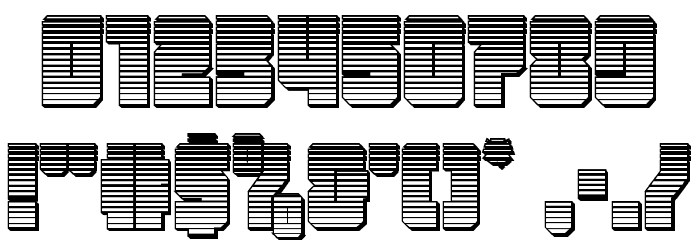 Homebase Chrome Font OTHER CHARS