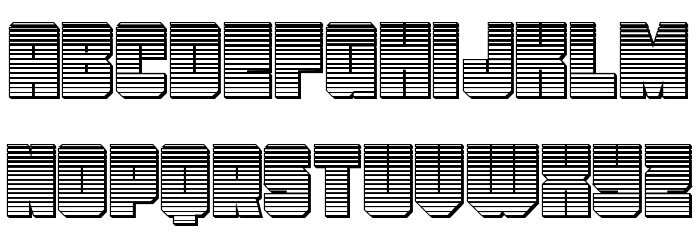 Homebase Chrome Font LOWERCASE