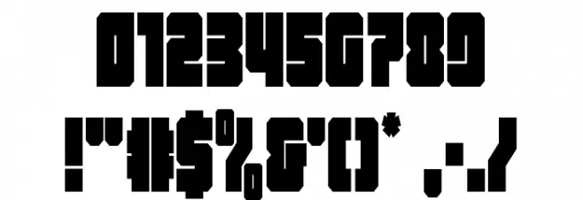 Homebase Condensed Font OTHER CHARS