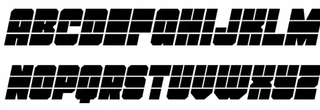 Homebase Duo-Laser Italic फ़ॉन्ट लोअरकेस