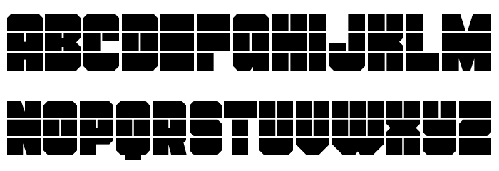 Homebase Duo-Laser Font LOWERCASE