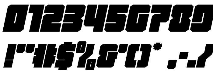 Homebase Expanded Italic Font OTHER CHARS